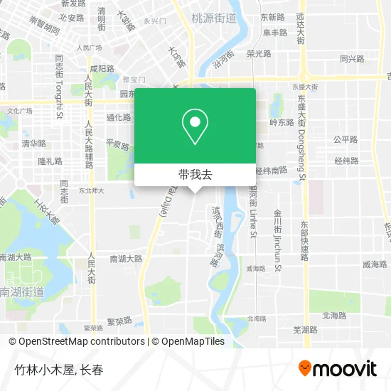 竹林小木屋地图