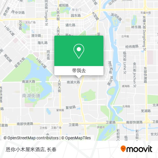 恩你小木屋米酒店地图