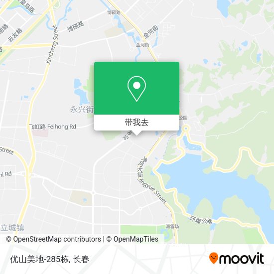 优山美地-285栋地图