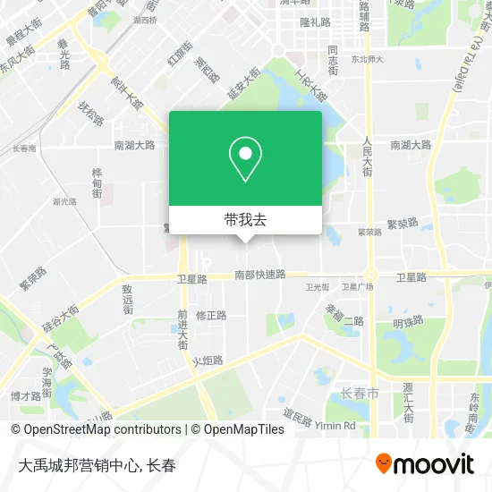 大禹城邦营销中心地图