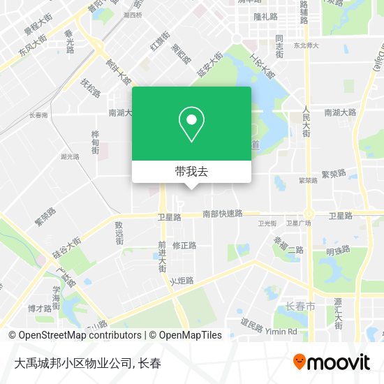 大禹城邦小区物业公司地图