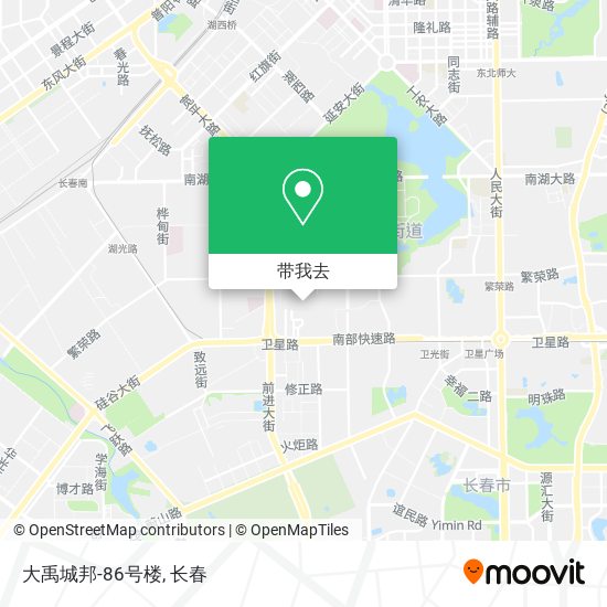 大禹城邦-86号楼地图