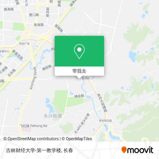 吉林财经大学-第一教学楼地图