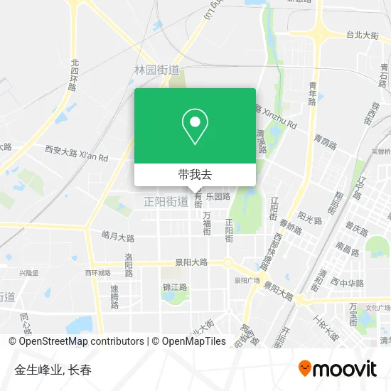 金生峰业地图