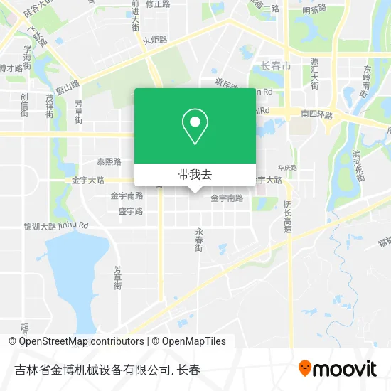吉林省金博机械设备有限公司地图