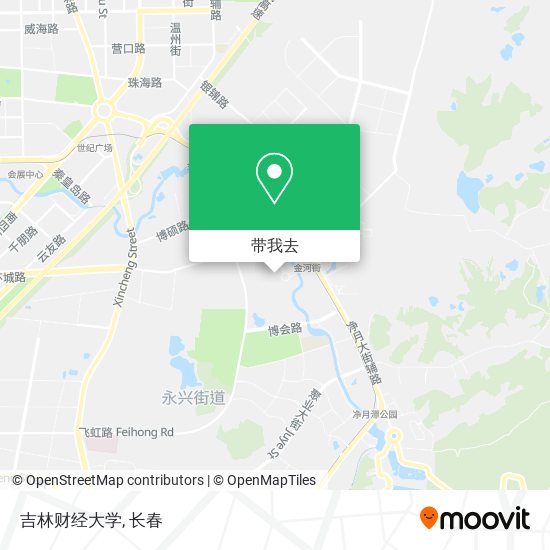 吉林财经大学地图