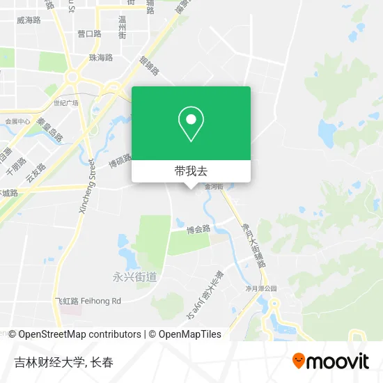 吉林财经大学地图
