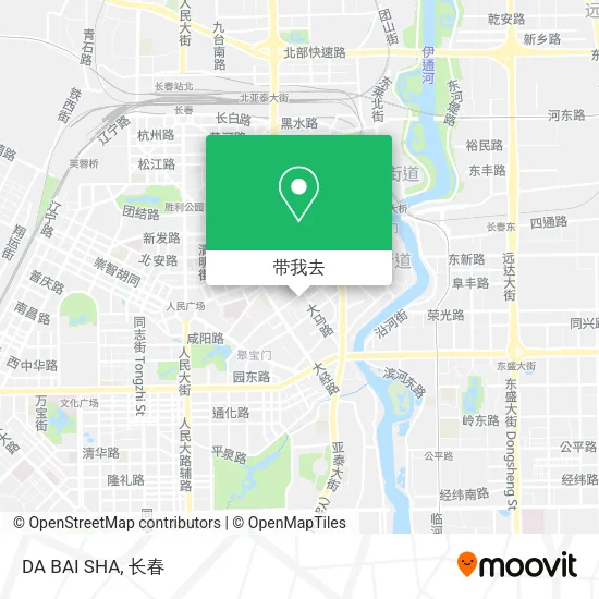 DA BAI SHA地图