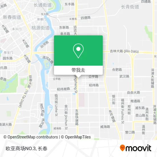 欧亚商场NO.3地图