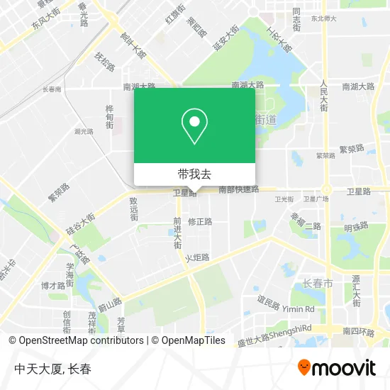 中天大厦地图