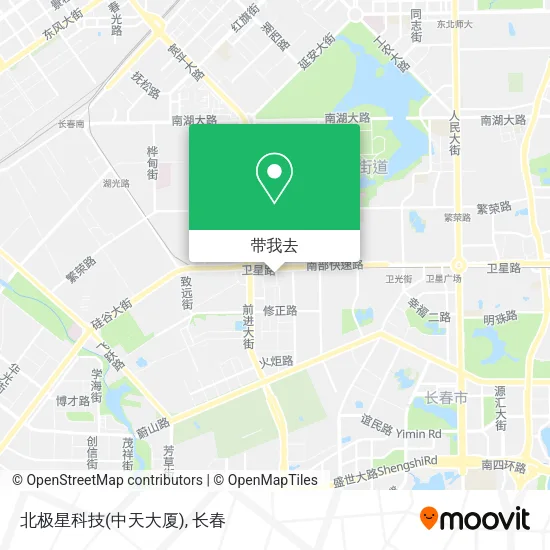 北极星科技(中天大厦)地图