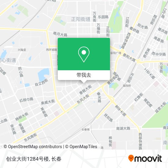 创业大街1284号楼地图
