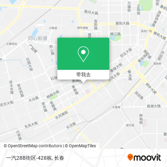 一汽28B街区-428栋地图