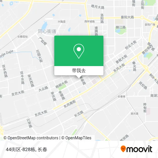 44街区-828栋地图