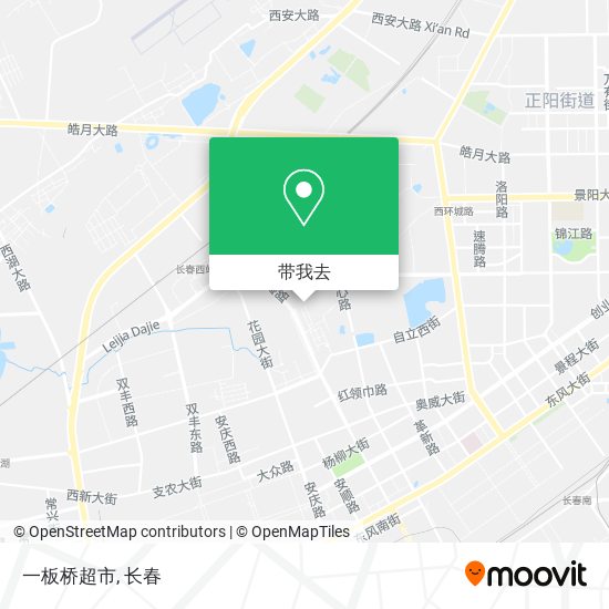一板桥超市地图