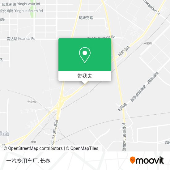 一汽专用车厂地图