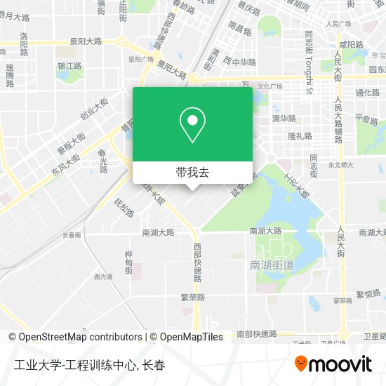 工业大学-工程训练中心地图