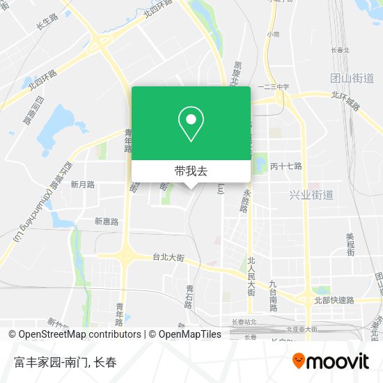 富丰家园-南门地图