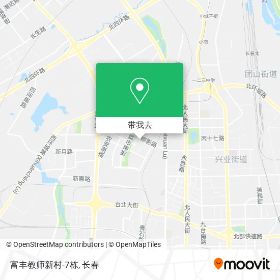 富丰教师新村-7栋地图
