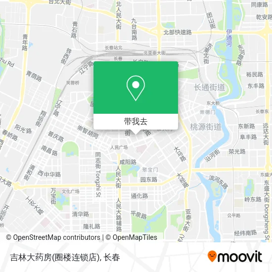 吉林大药房(圈楼连锁店)地图