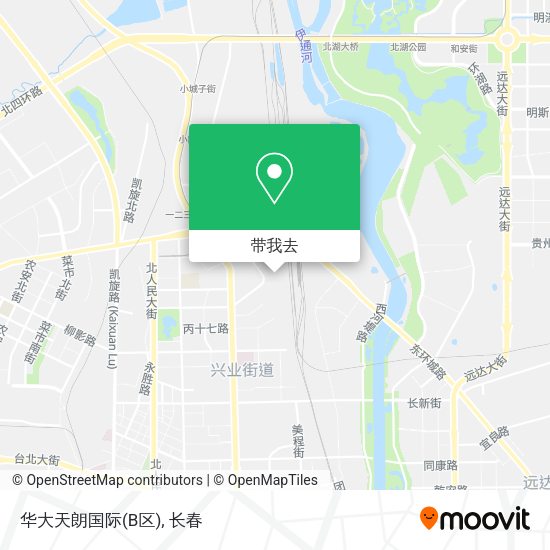 华大天朗国际(B区)地图