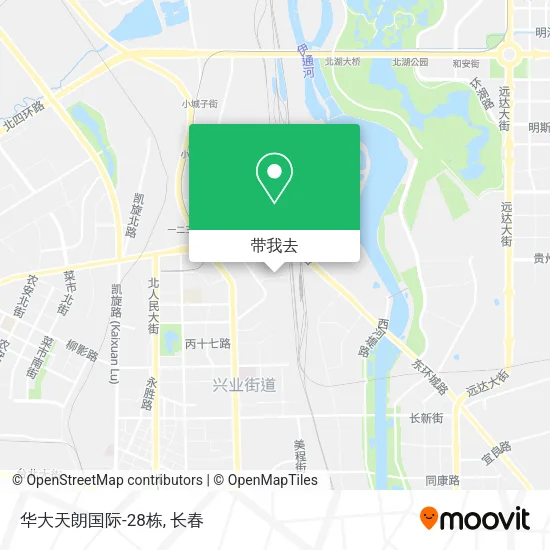 华大天朗国际-28栋地图