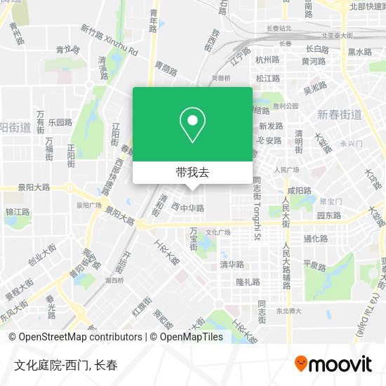 文化庭院-西门地图