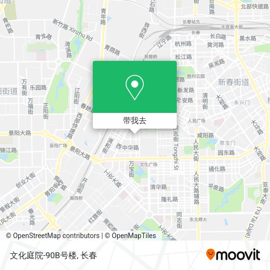 文化庭院-90B号楼地图