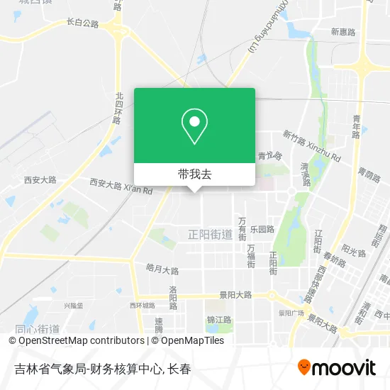 吉林省气象局-财务核算中心地图