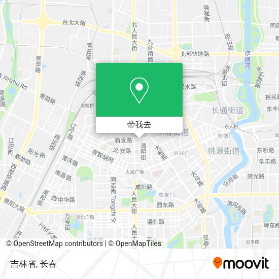 吉林省地图
