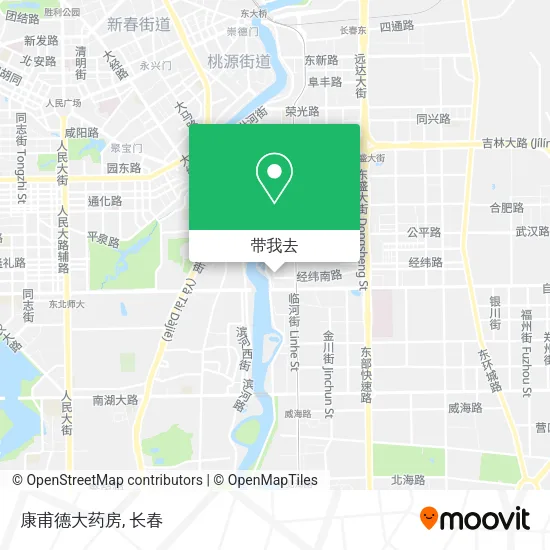 康甫德大药房地图