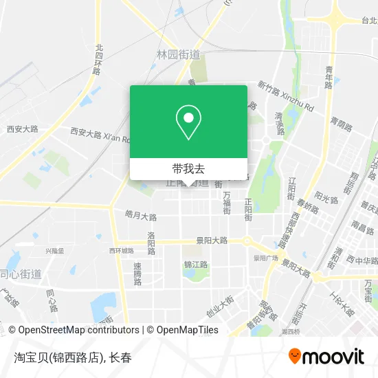 淘宝贝(锦西路店)地图