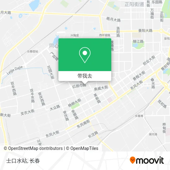 士口水站地图