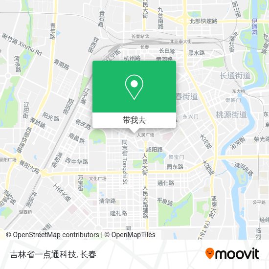 吉林省一点通科技地图
