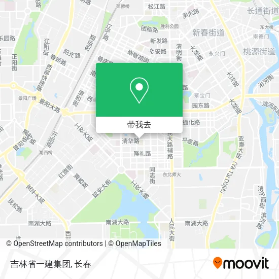 吉林省一建集团地图