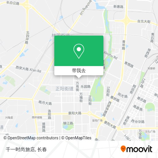 千一时尚旅店地图