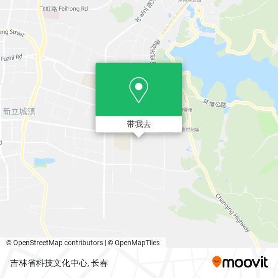 吉林省科技文化中心地图