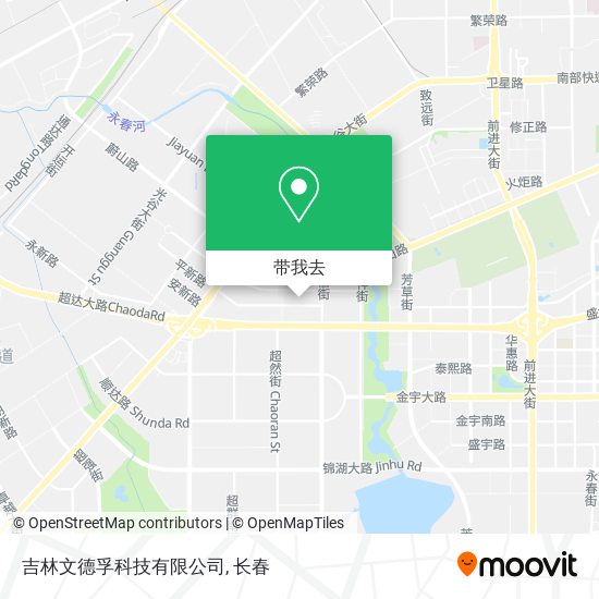 吉林文德孚科技有限公司地图