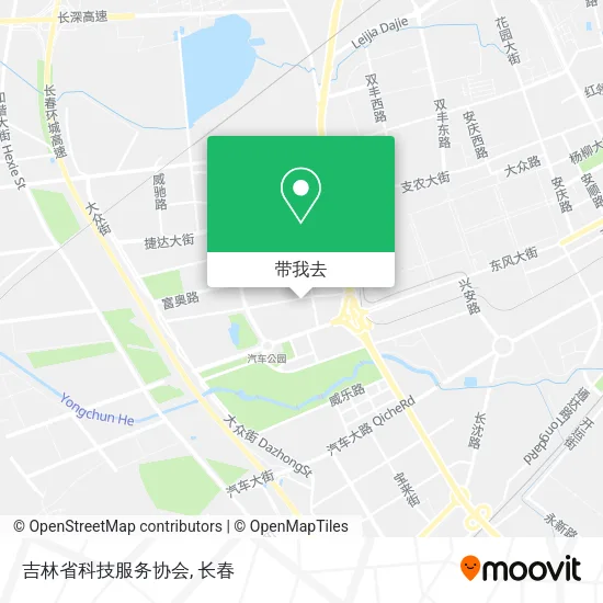 吉林省科技服务协会地图