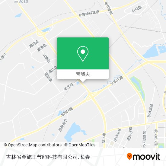 吉林省金施王节能科技有限公司地图