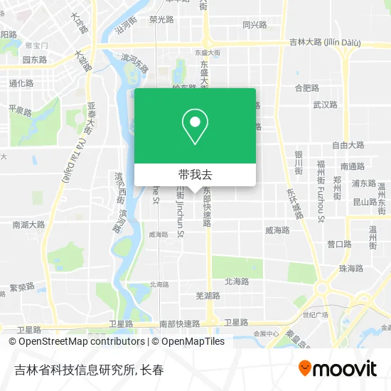 吉林省科技信息研究所地图