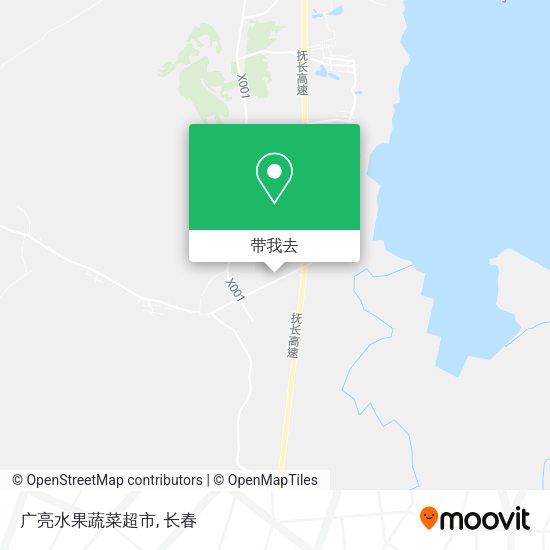广亮水果蔬菜超市地图