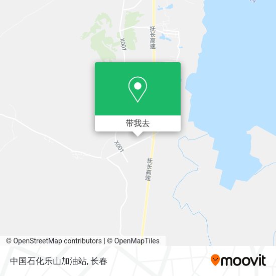 中国石化乐山加油站地图