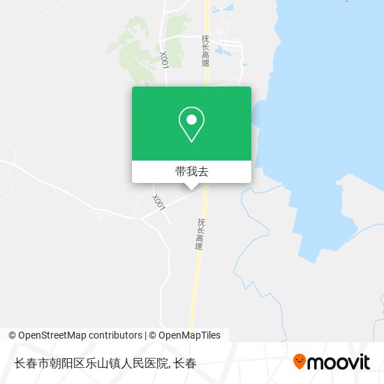 长春市朝阳区乐山镇人民医院地图