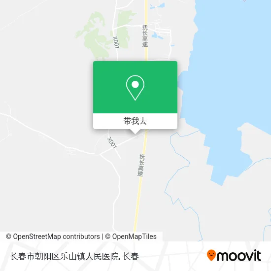 长春市朝阳区乐山镇人民医院地图