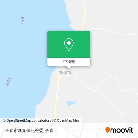 长春市新湖镇纪检委地图