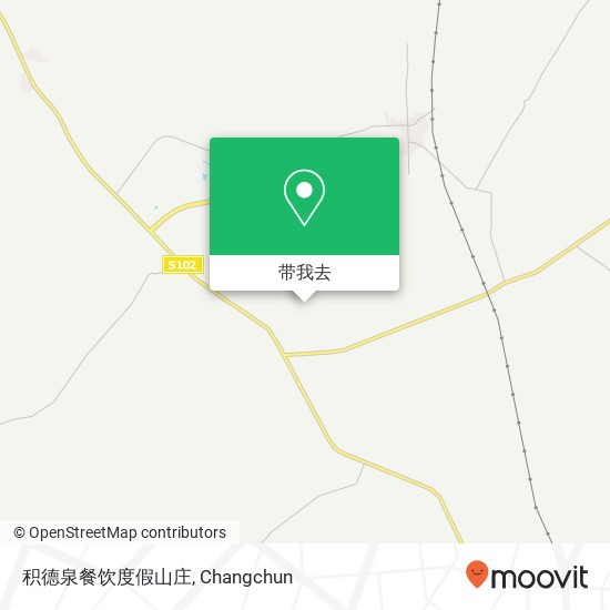 积德泉餐饮度假山庄地图