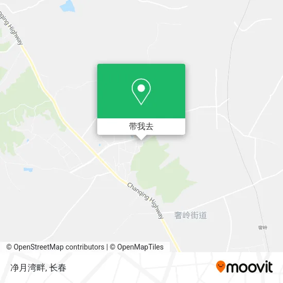 净月湾畔地图