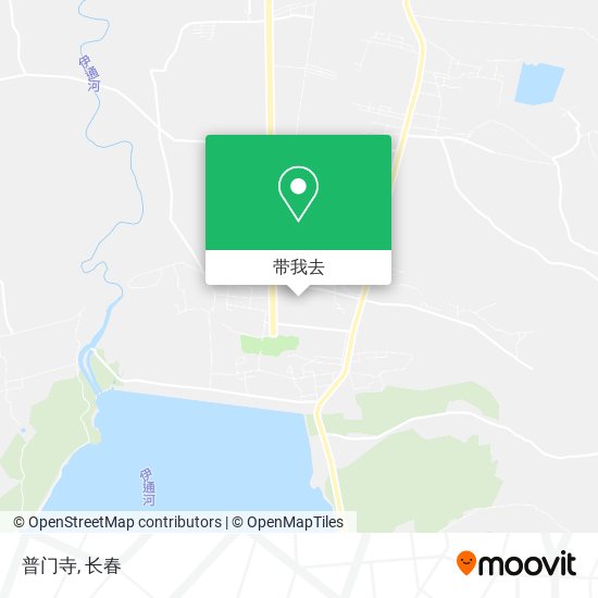 普门寺地图