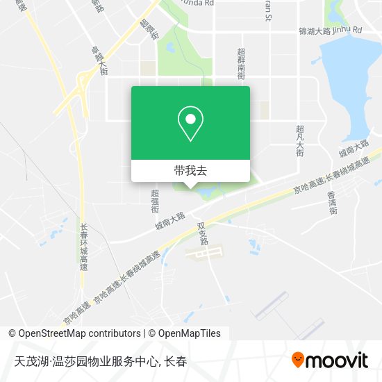 天茂湖·温莎园物业服务中心地图